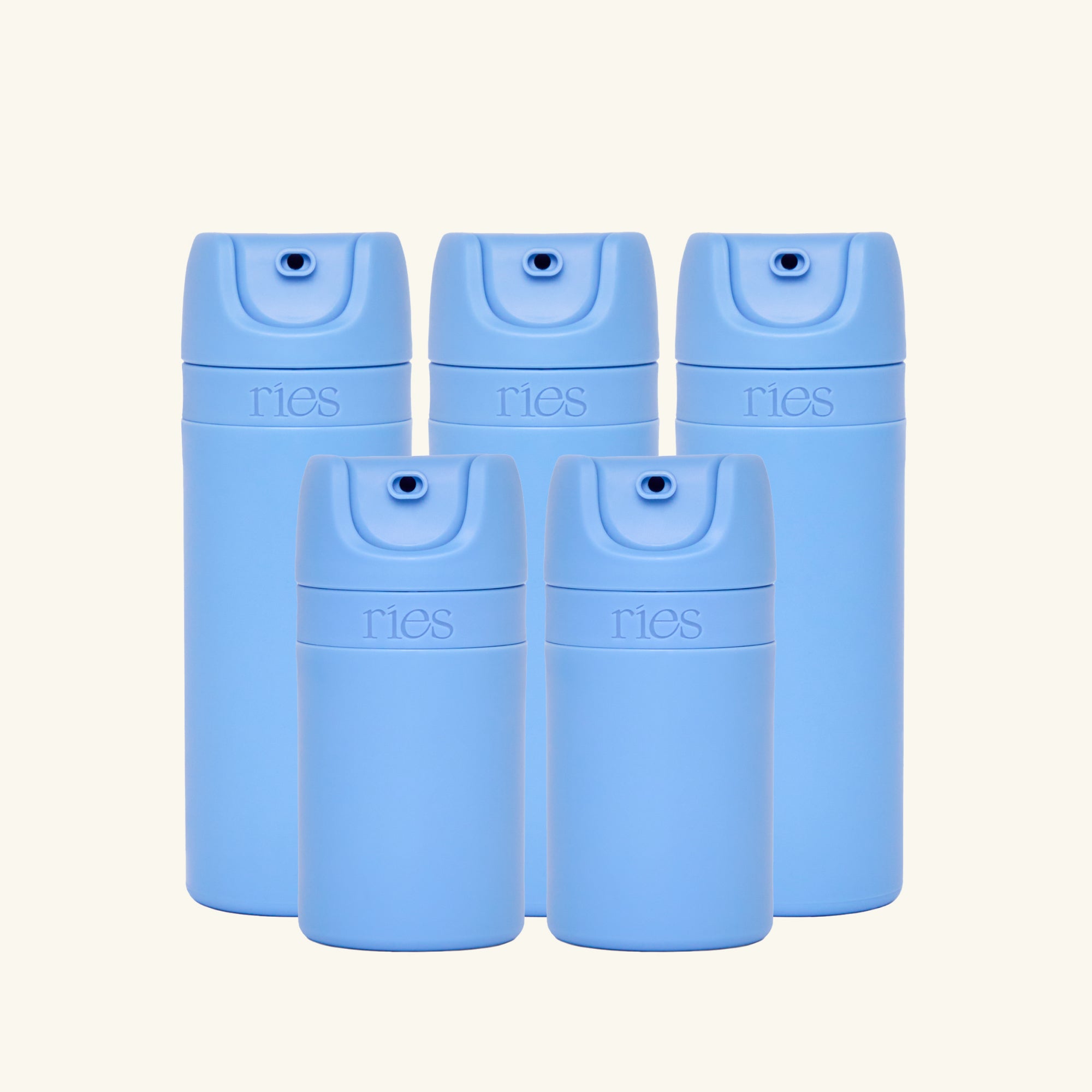 The Ries Beauty Complete Essential Reusable Travel Size Set